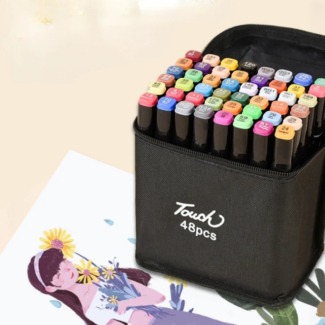 Rotuladores Doble Punta 48 Pzs