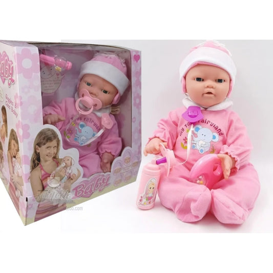 Muneca Bebe Gestos Con Movimiento Facial