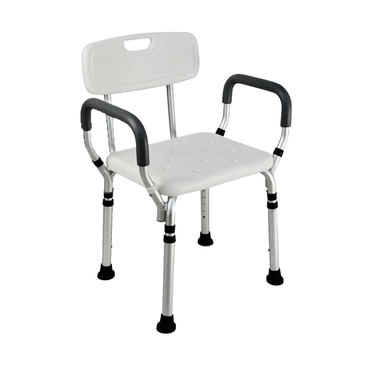 Silla de Ducha con Apoya Brazos  Baño