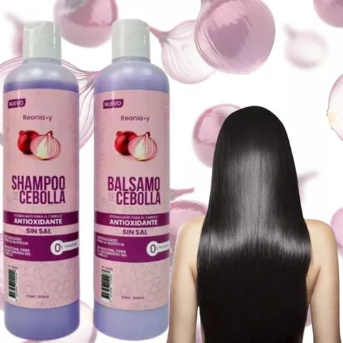 Shampoo + Balsamo De Cebolla Alopecia