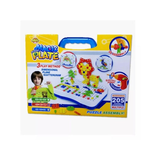 BLOQUES DE CONSTRUCCION 258 PIEZAS CON T